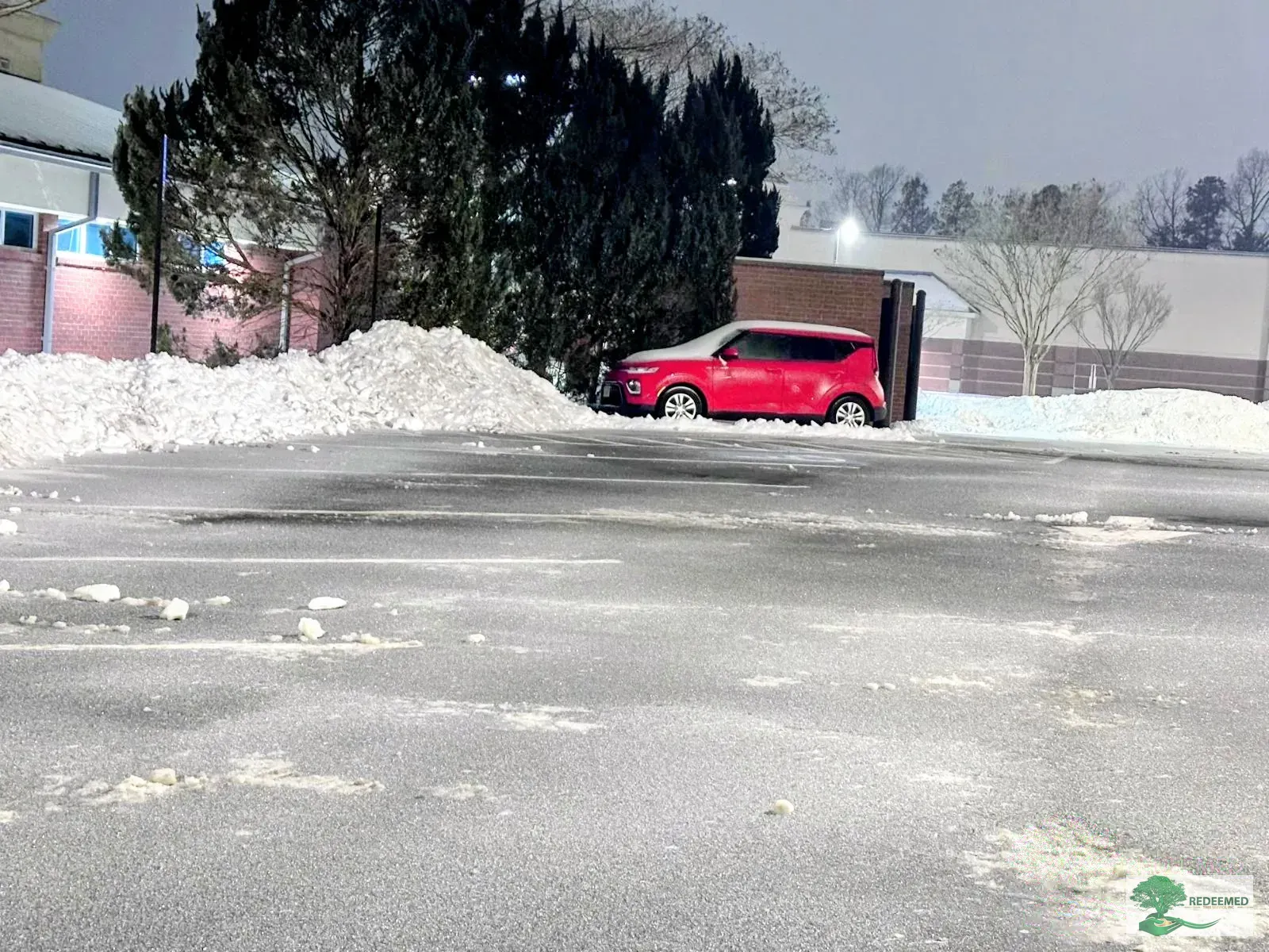 Snow Clearing Driveway
